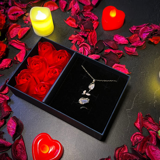 SET TULIPAN + Caja Rosas GRATIS 🌹♥️