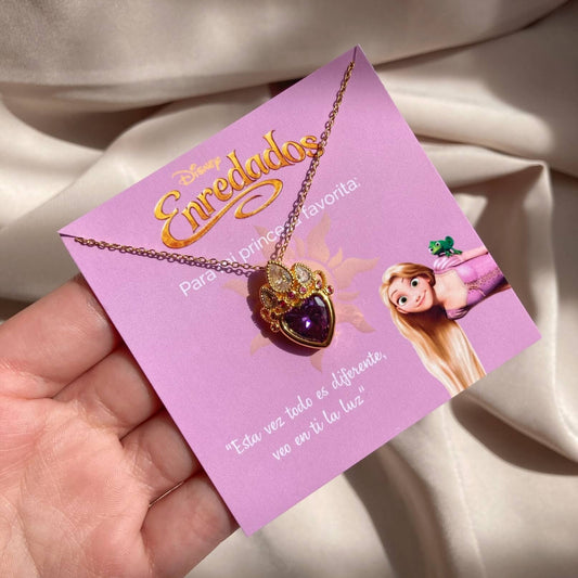 Collar Rapunzel | Baño de Oro + Caja Premium Gratis✨👑